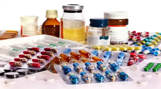 The image is showing different types of medicine