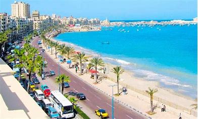 Alexandria beach. Egypt's Cultural 
