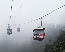 Cable car ride-Genting Highlands and Batu Caves