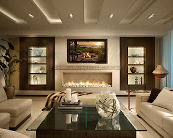interior design. Contemporary interior, living room.