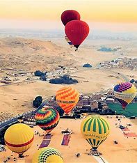 Hot Air Ballooning-in-Luxor-Egypt outdoor adventures.
