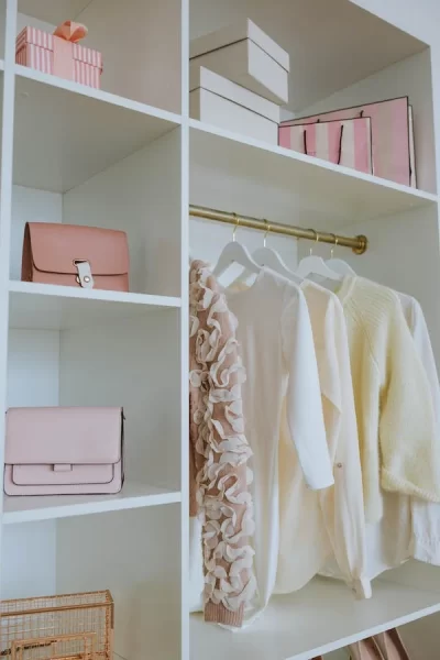 Organizing your closet for a nice, organized closet.
