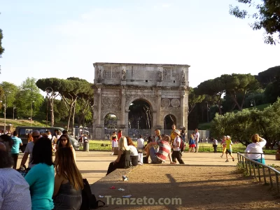 Arch of Constantine. Rome-Italy