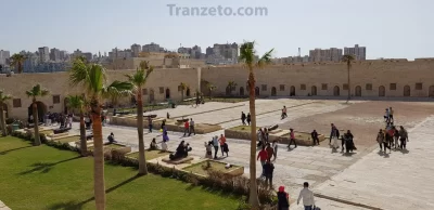 Qaitbay Citadel-Egypt from above. Qaitbay Citadel-Alexandria-Egypt from above. WebP image, lossless compression algorithm. Image optimization tools.